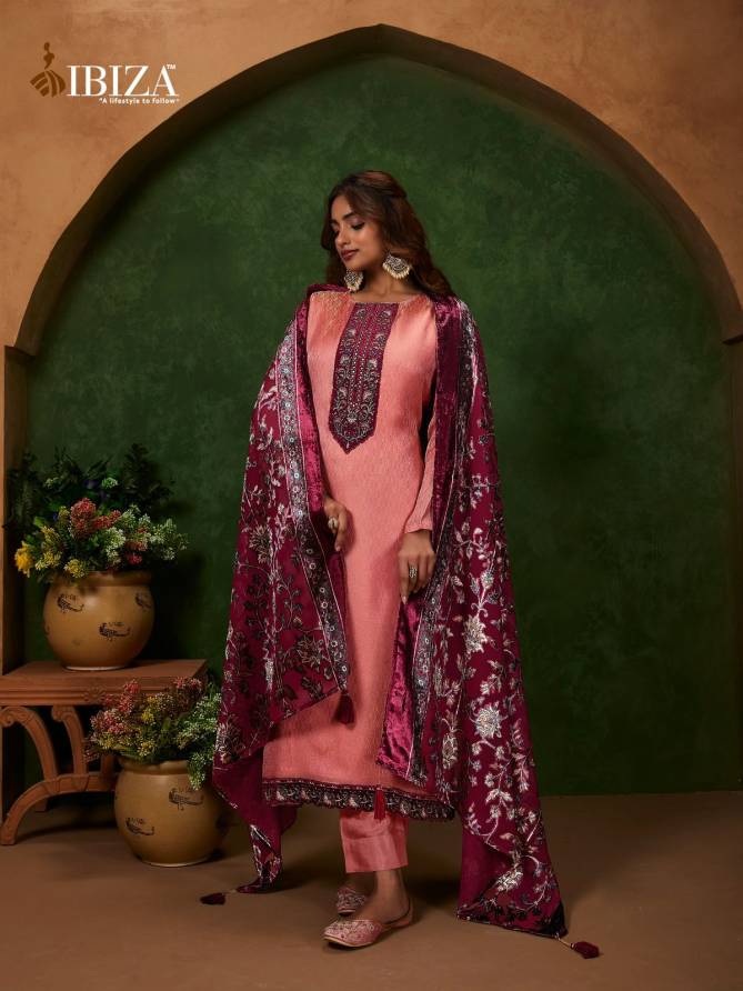 Nemyra By Ibiza Morcco Silk Jacquard Designer Salwar Kameez Wholesale Price In Surat	